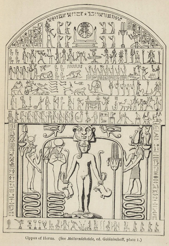 An illustration from Egyptian magic, 1901, leaf 172