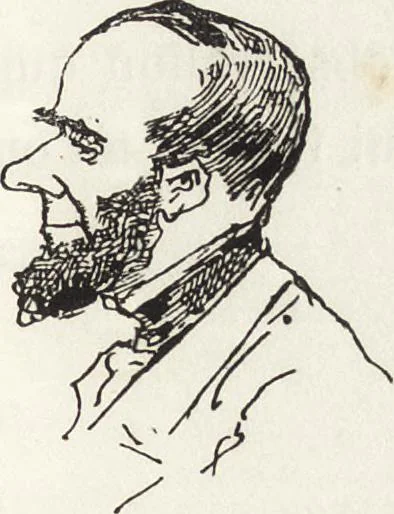 An illustration from La vie hors de chez soi (comédie de notre temps) l'hiver, le printemps, l'été, l'automne; études au crayon et à la plume, 1876, leaf 156