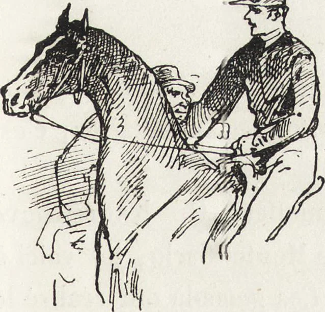 An illustration from La vie hors de chez soi (comédie de notre temps) l'hiver, le printemps, l'été, l'automne; études au crayon et à la plume, 1876, leaf 176