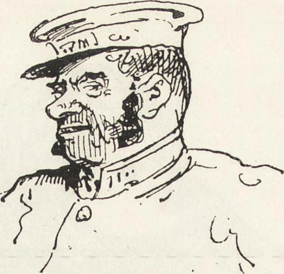 An illustration from La vie hors de chez soi (comédie de notre temps) l'hiver, le printemps, l'été, l'automne; études au crayon et à la plume, 1876, leaf 37