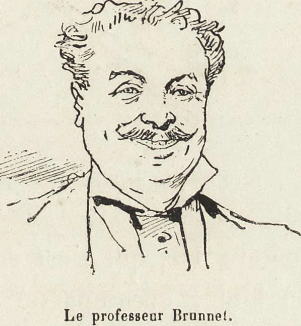 An illustration from La vie hors de chez soi (comédie de notre temps) l'hiver, le printemps, l'été, l'automne; études au crayon et à la plume, 1876, leaf 464