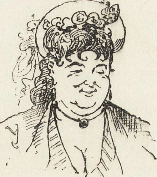 An illustration from La vie hors de chez soi (comédie de notre temps) l'hiver, le printemps, l'été, l'automne; études au crayon et à la plume, 1876, leaf 530
