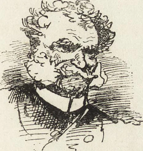 An illustration from La vie hors de chez soi (comédie de notre temps) l'hiver, le printemps, l'été, l'automne; études au crayon et à la plume, 1876, leaf 658