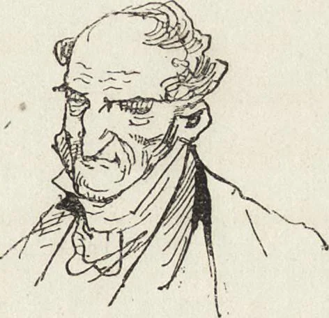 An illustration from La vie hors de chez soi (comédie de notre temps) l'hiver, le printemps, l'été, l'automne; études au crayon et à la plume, 1876, leaf 658