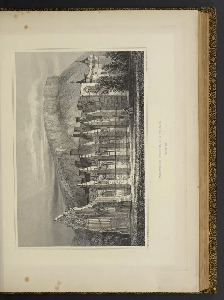 An illustration from The baronial and ecclesiastical antiquities of Scotland, 1852, leaf 106