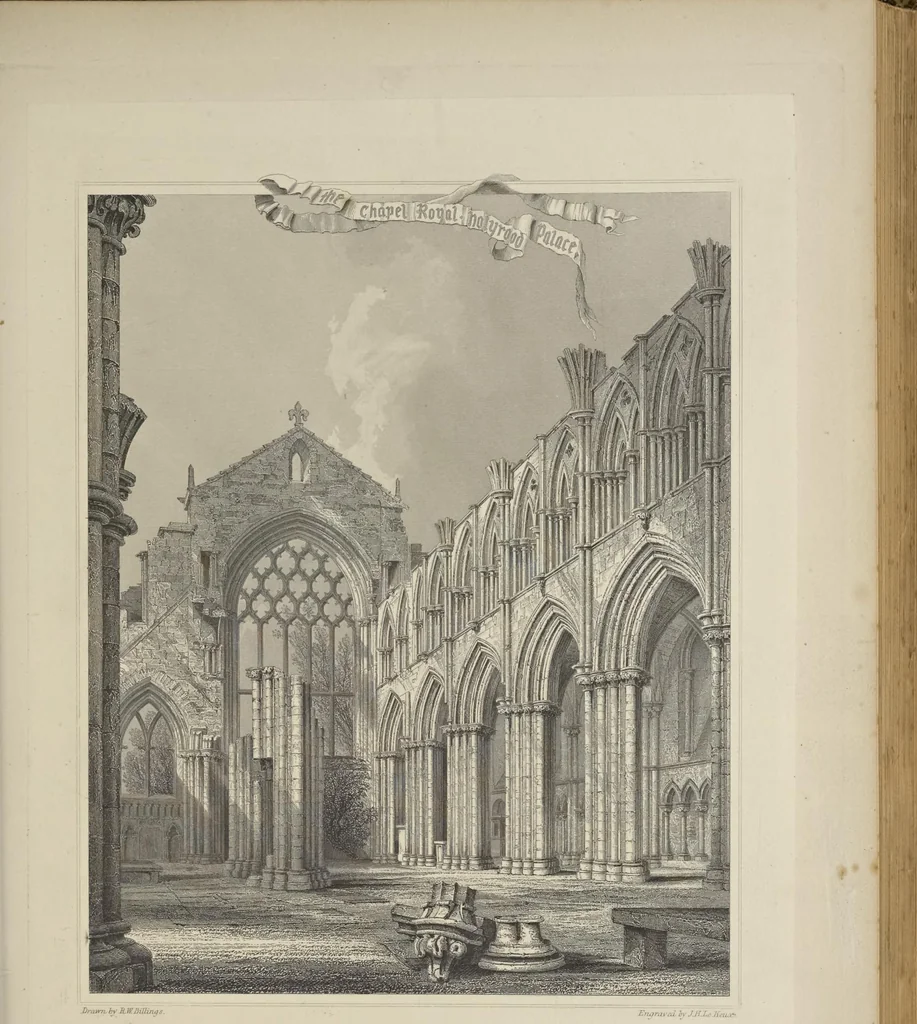 An illustration from The baronial and ecclesiastical antiquities of Scotland, 1852, leaf 114