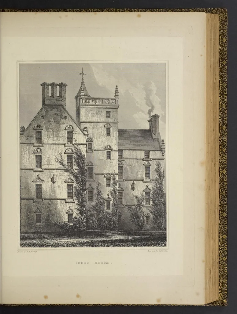 An illustration from The baronial and ecclesiastical antiquities of Scotland, 1852, leaf 142