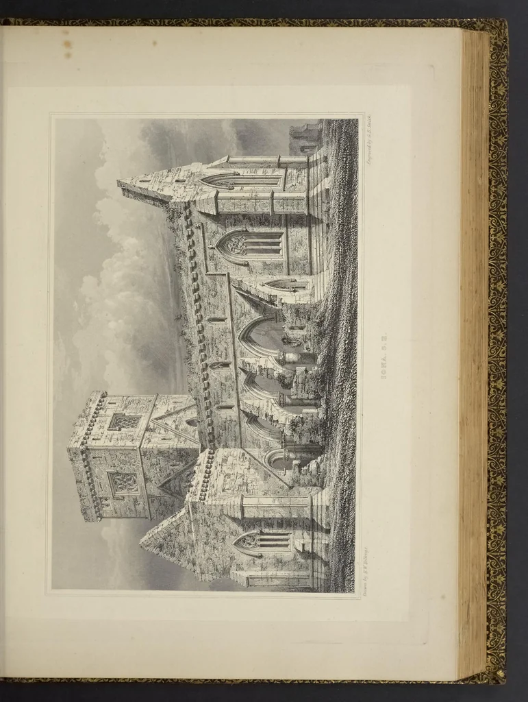 An illustration from The baronial and ecclesiastical antiquities of Scotland, 1852, leaf 154