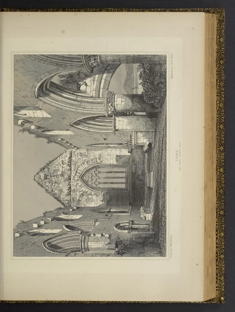 An illustration from The baronial and ecclesiastical antiquities of Scotland, 1852, leaf 158
