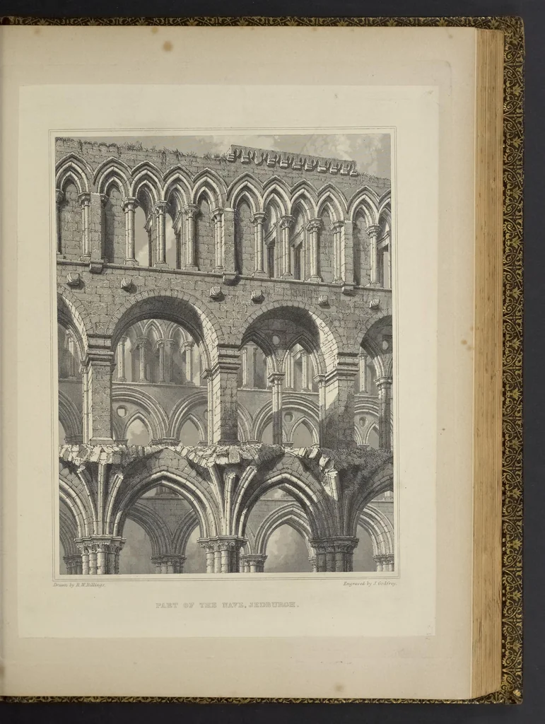 An illustration from The baronial and ecclesiastical antiquities of Scotland, 1852, leaf 182
