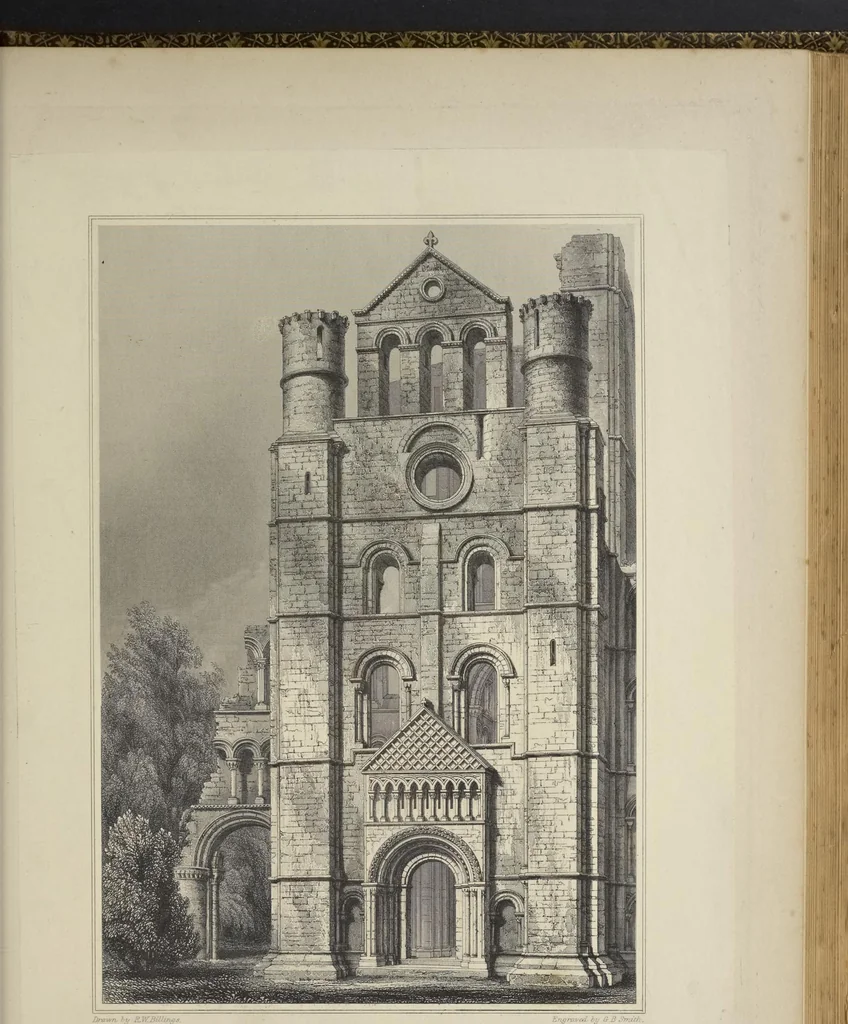 An illustration from The baronial and ecclesiastical antiquities of Scotland, 1852, leaf 198