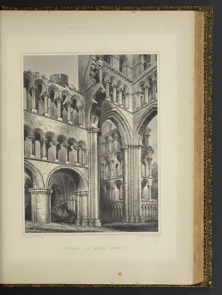 An illustration from The baronial and ecclesiastical antiquities of Scotland, 1852, leaf 206