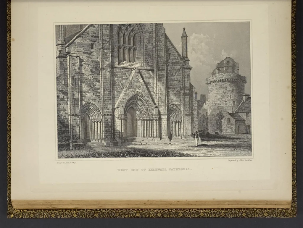 An illustration from The baronial and ecclesiastical antiquities of Scotland, 1852, leaf 242