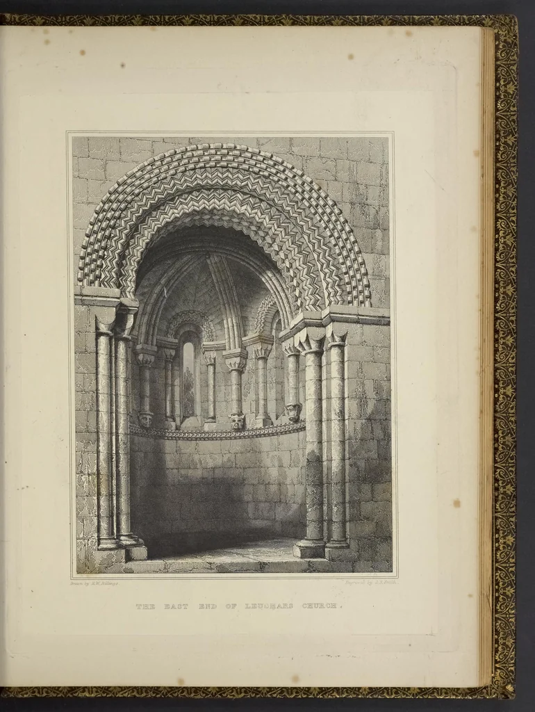 An illustration from The baronial and ecclesiastical antiquities of Scotland, 1852, leaf 274