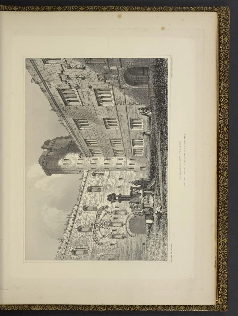 An illustration from The baronial and ecclesiastical antiquities of Scotland, 1852, leaf 308