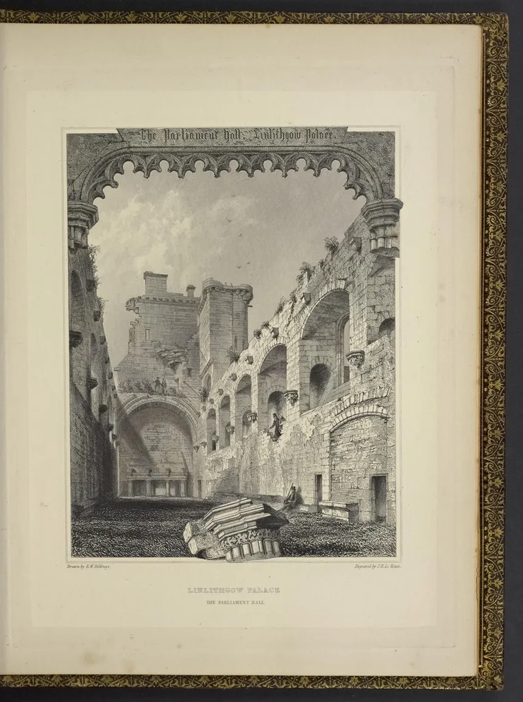 An illustration from The baronial and ecclesiastical antiquities of Scotland, 1852, leaf 312