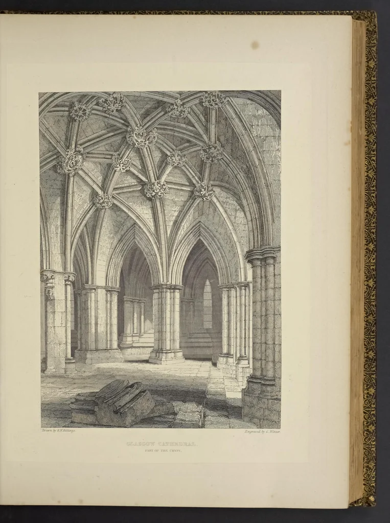 An illustration from The baronial and ecclesiastical antiquities of Scotland, 1852, leaf 46