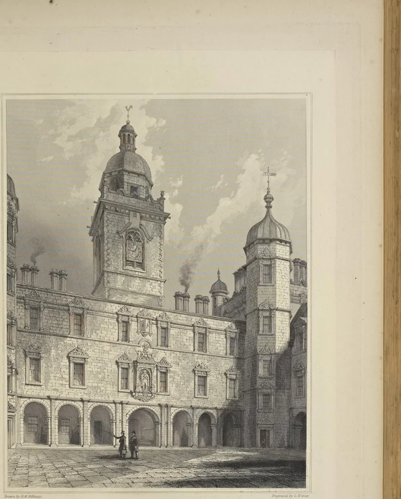 An illustration from The baronial and ecclesiastical antiquities of Scotland, 1852, leaf 78