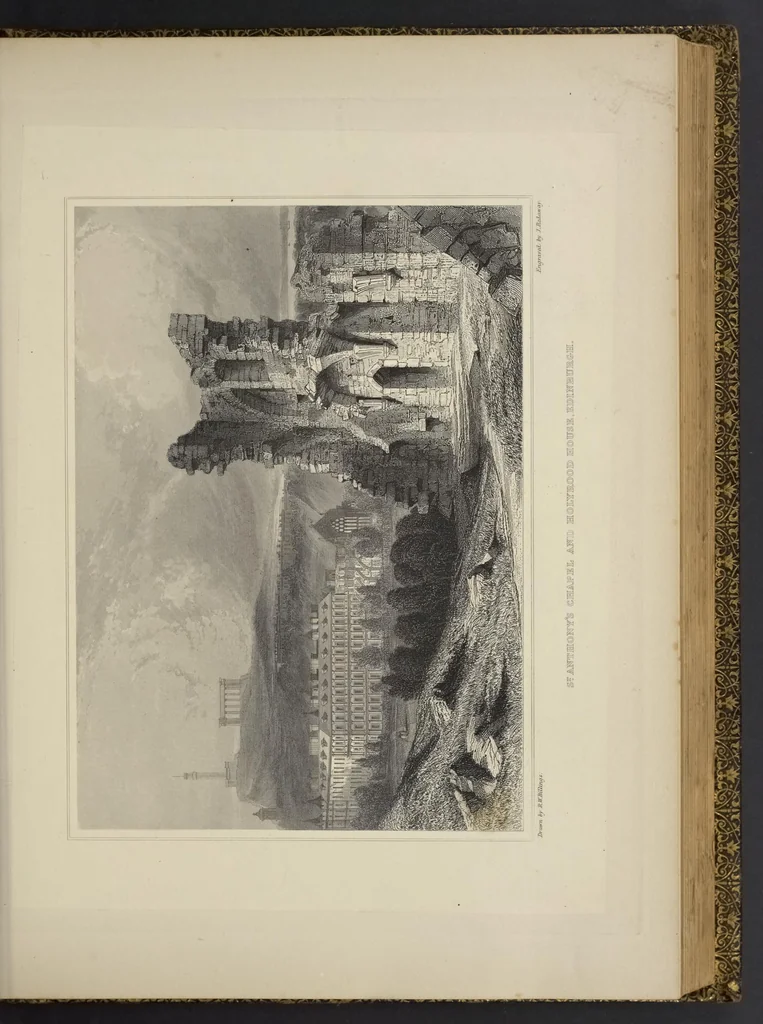 An illustration from The baronial and ecclesiastical antiquities of Scotland, 1852, leaf 98