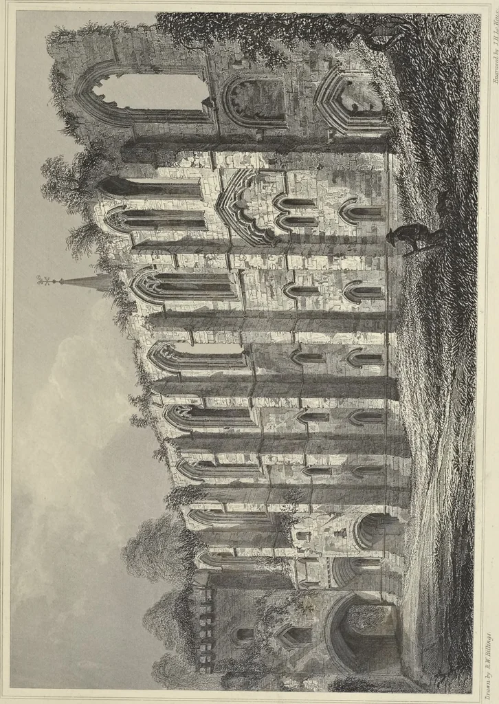 An illustration from The baronial and ecclesiastical antiquities of Scotland, 1852, leaf 102