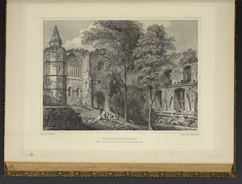 An illustration from The baronial and ecclesiastical antiquities of Scotland, 1852, leaf 106