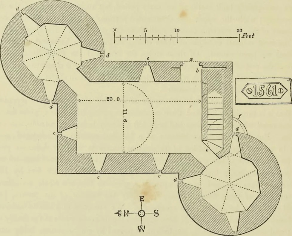 An illustration from The baronial and ecclesiastical antiquities of Scotland, 1852, leaf 11