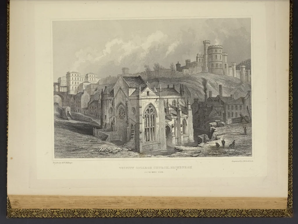 An illustration from The baronial and ecclesiastical antiquities of Scotland, 1852, leaf 168