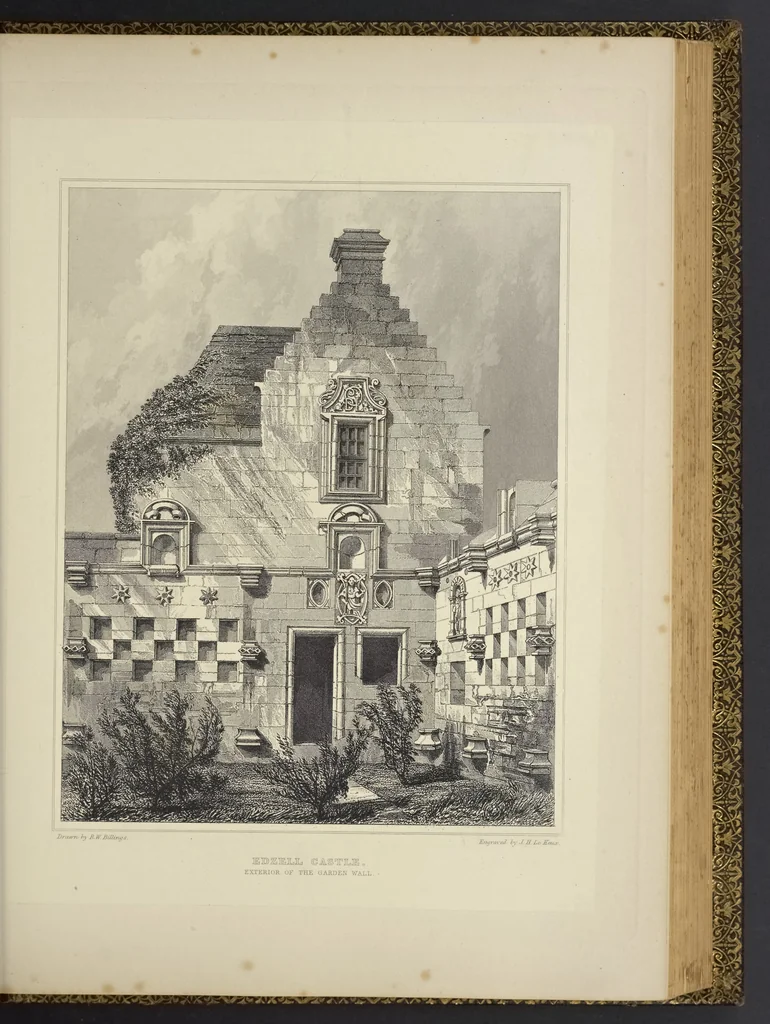 An illustration from The baronial and ecclesiastical antiquities of Scotland, 1852, leaf 184