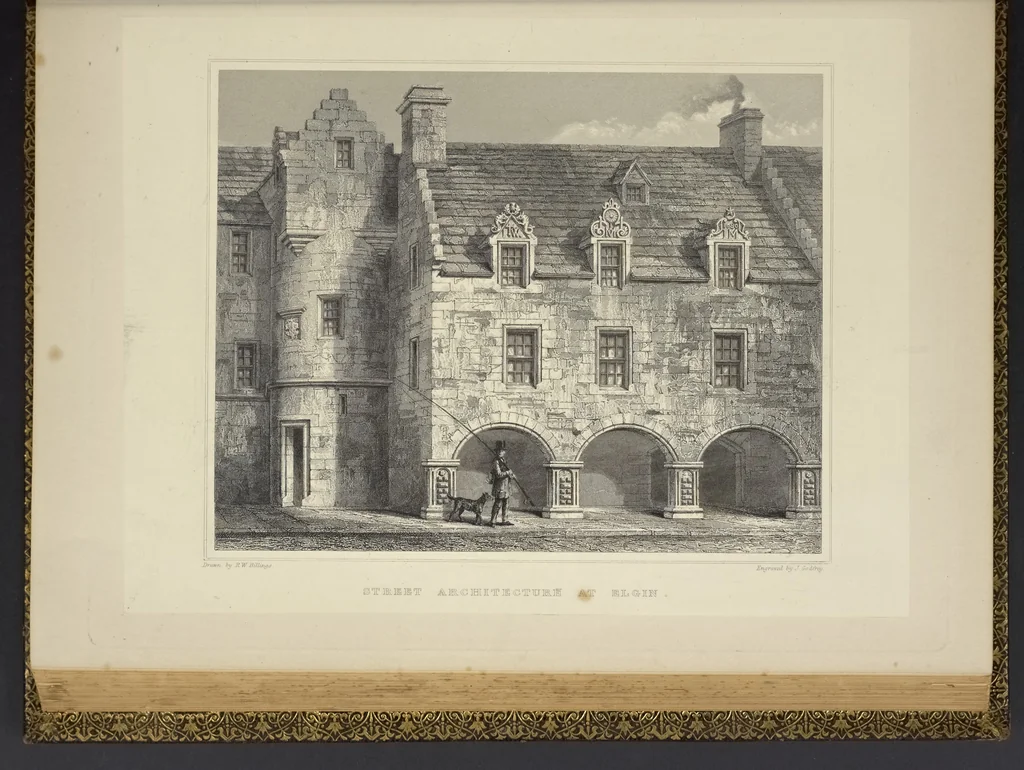 An illustration from The baronial and ecclesiastical antiquities of Scotland, 1852, leaf 198