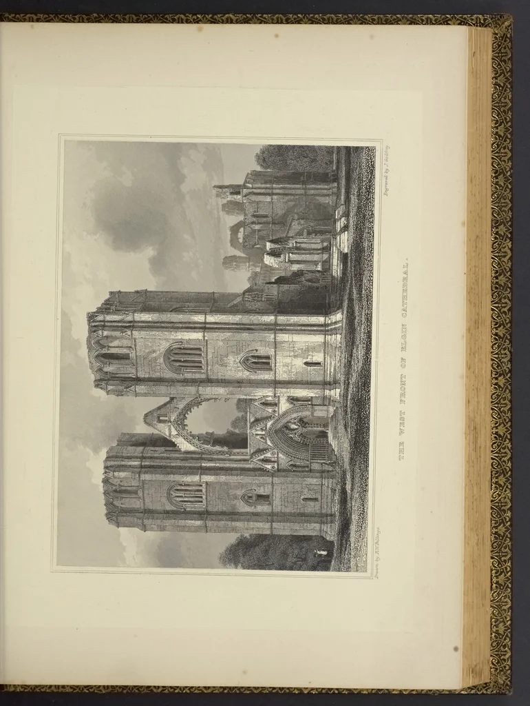An illustration from The baronial and ecclesiastical antiquities of Scotland, 1852, leaf 206