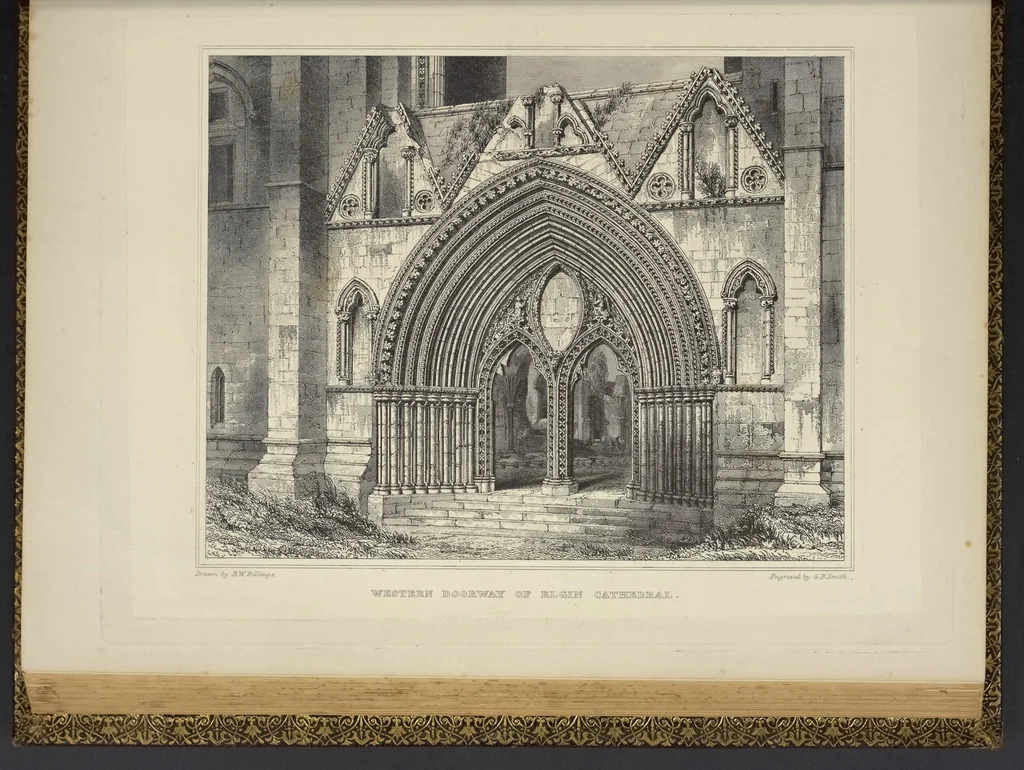 An illustration from The baronial and ecclesiastical antiquities of Scotland, 1852, leaf 210