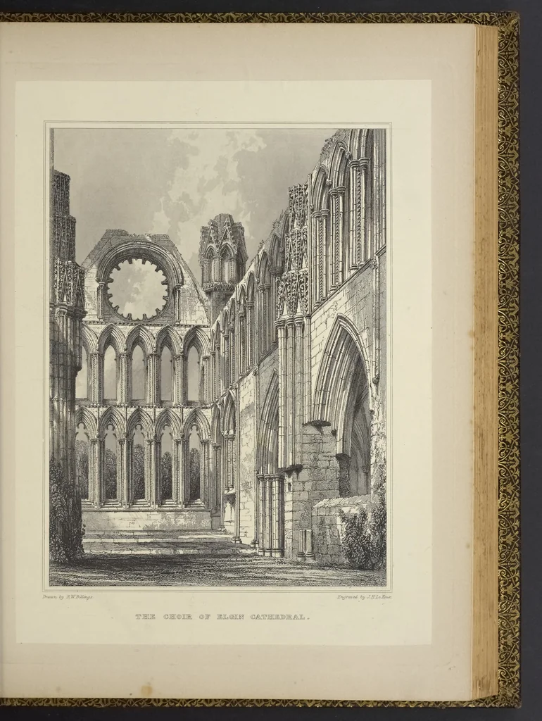An illustration from The baronial and ecclesiastical antiquities of Scotland, 1852, leaf 222
