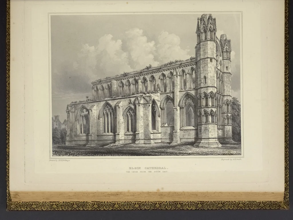 An illustration from The baronial and ecclesiastical antiquities of Scotland, 1852, leaf 226