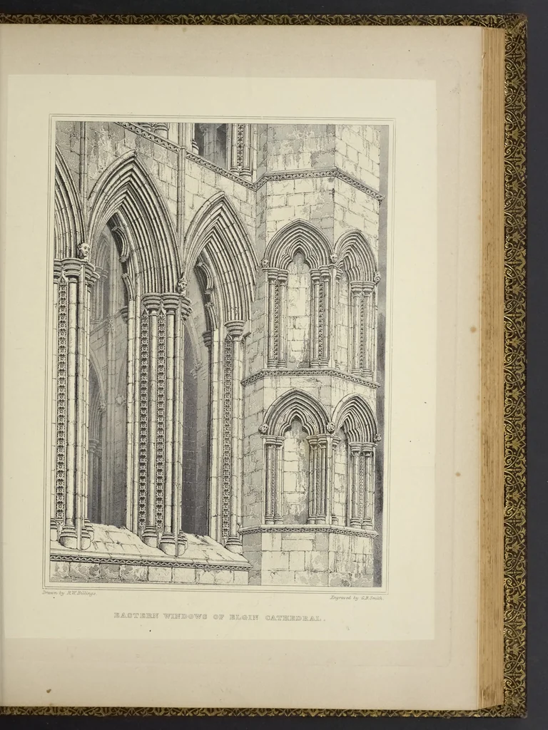 An illustration from The baronial and ecclesiastical antiquities of Scotland, 1852, leaf 230