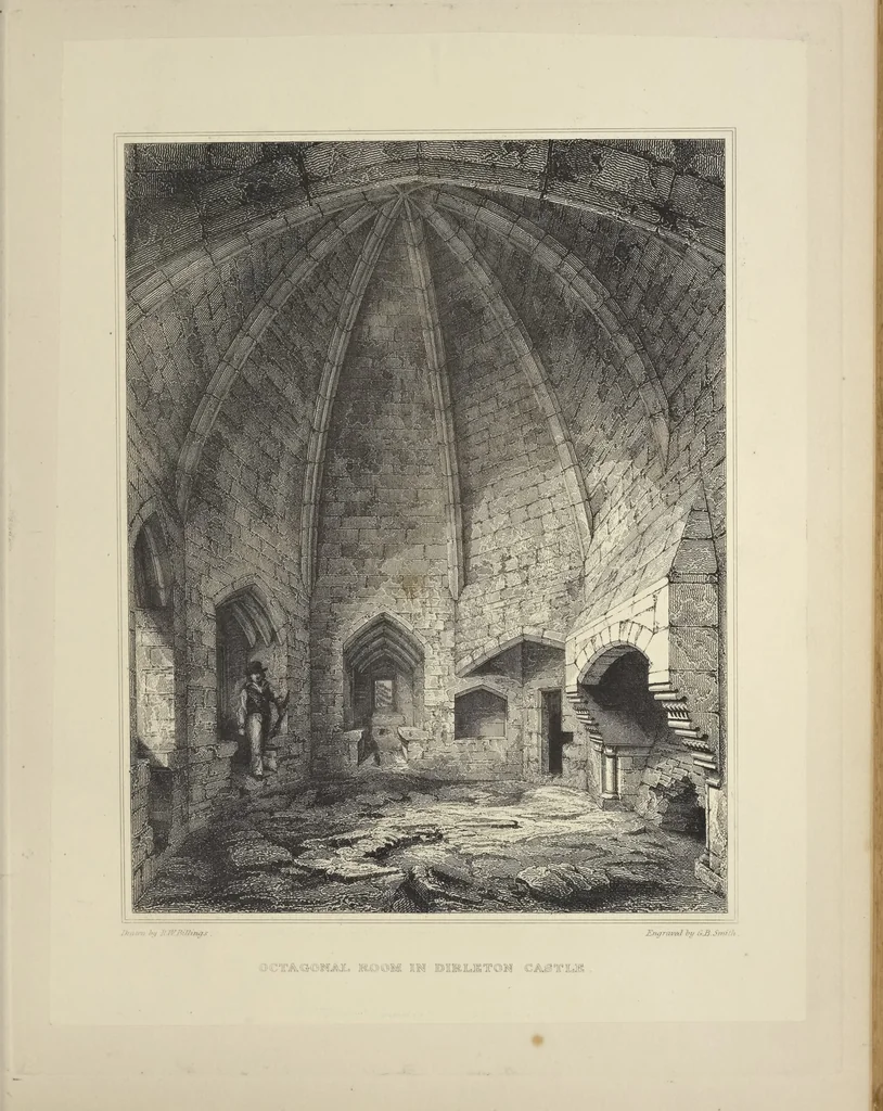 An illustration from The baronial and ecclesiastical antiquities of Scotland, 1852, leaf 24