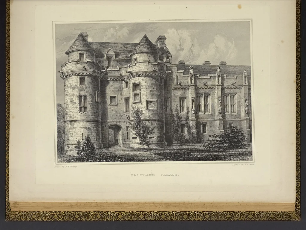 An illustration from The baronial and ecclesiastical antiquities of Scotland, 1852, leaf 240