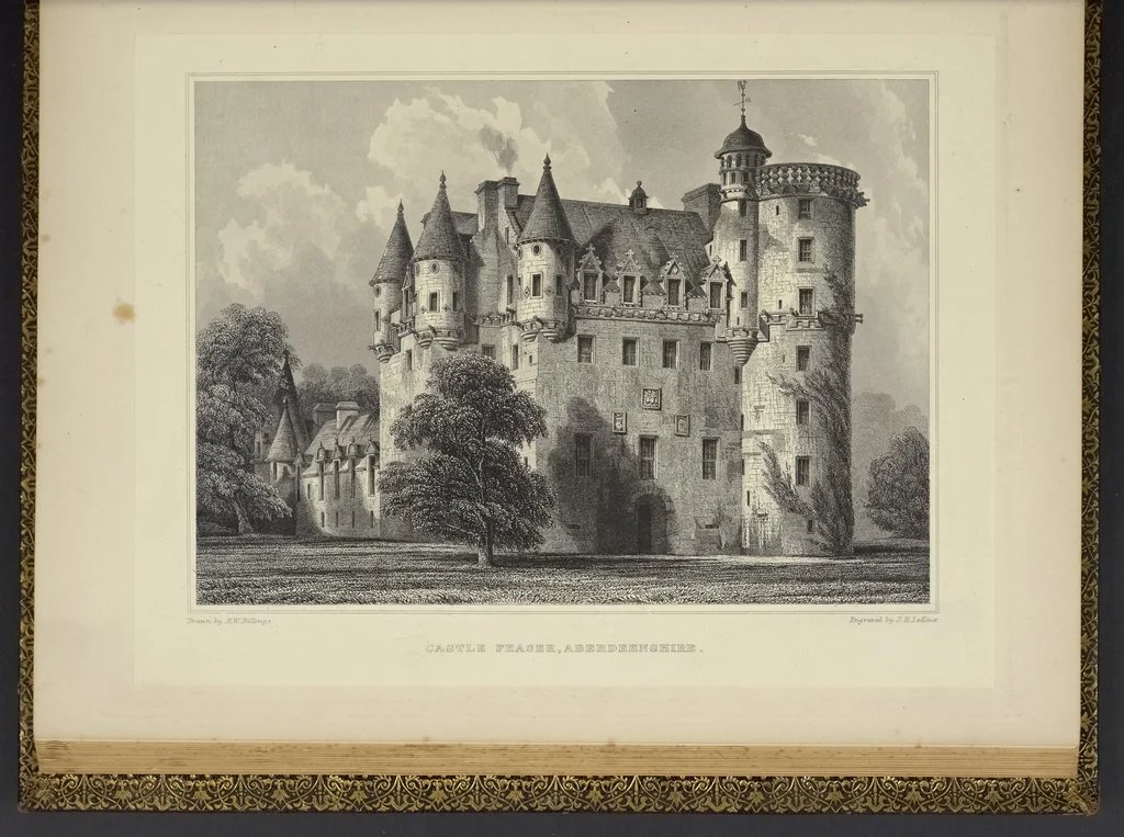 An illustration from The baronial and ecclesiastical antiquities of Scotland, 1852, leaf 254