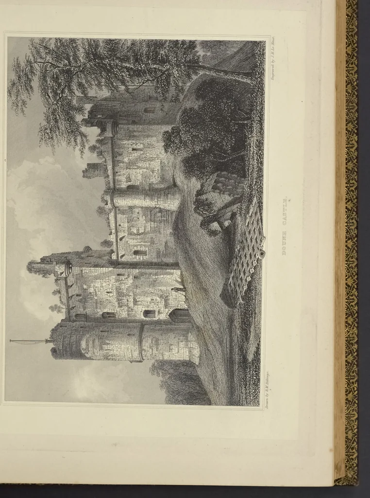 An illustration from The baronial and ecclesiastical antiquities of Scotland, 1852, leaf 30