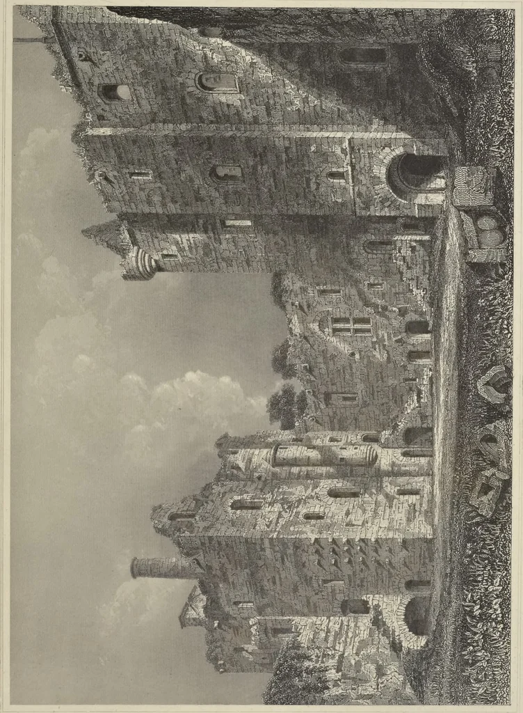 An illustration from The baronial and ecclesiastical antiquities of Scotland, 1852, leaf 34