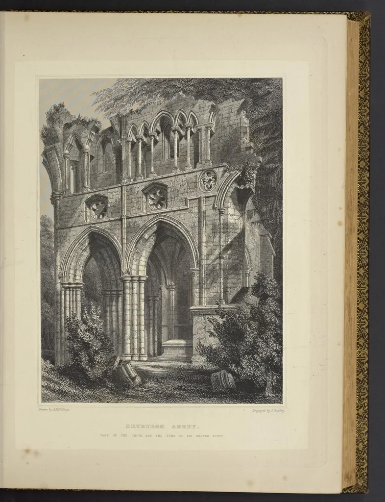 An illustration from The baronial and ecclesiastical antiquities of Scotland, 1852, leaf 48