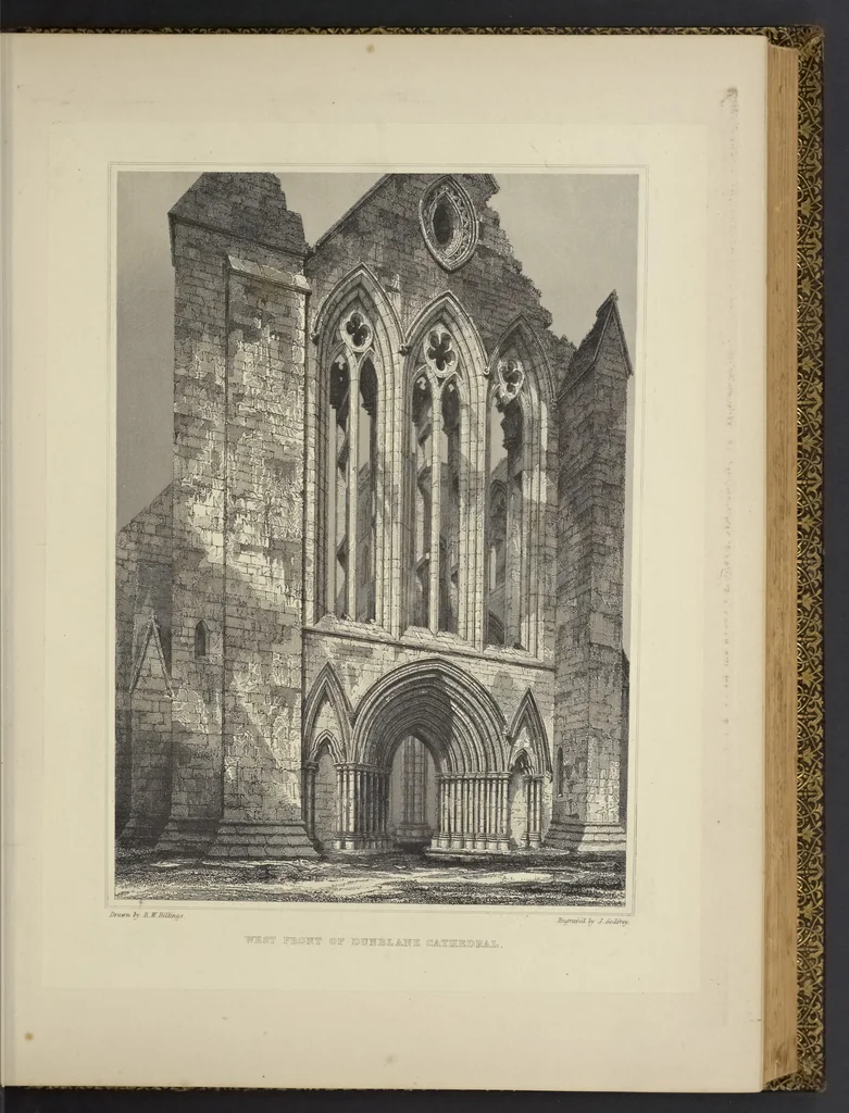 An illustration from The baronial and ecclesiastical antiquities of Scotland, 1852, leaf 60