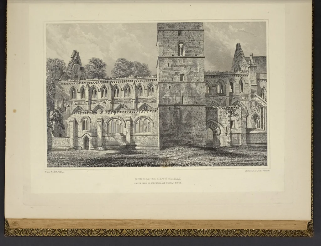 An illustration from The baronial and ecclesiastical antiquities of Scotland, 1852, leaf 64