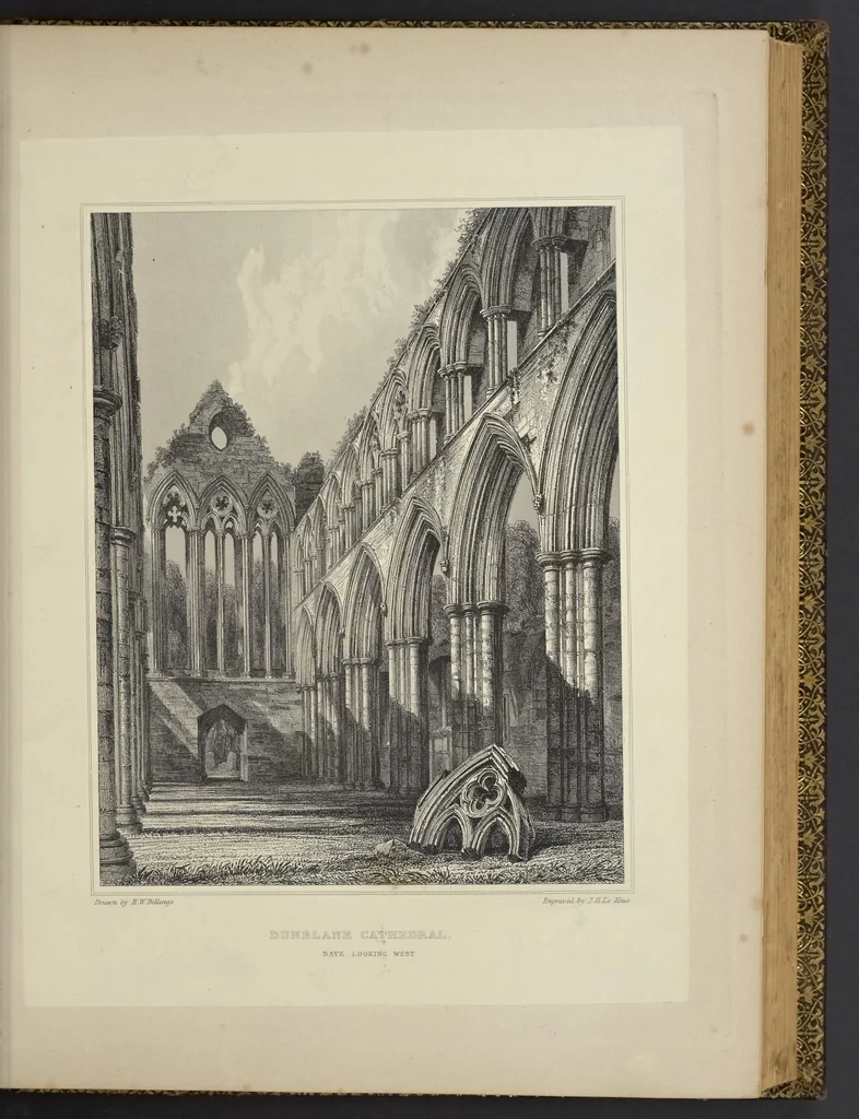An illustration from The baronial and ecclesiastical antiquities of Scotland, 1852, leaf 72