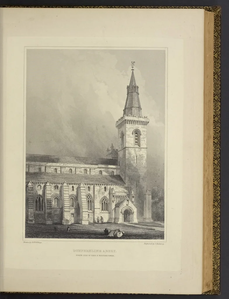 An illustration from The baronial and ecclesiastical antiquities of Scotland, 1852, leaf 90