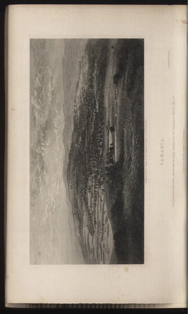 An illustration from Evidence of the truth of the Christian religion : derived from the literal fulfilment of prophecy : particularly as illustrated by the history of the Jews, and by the discoveries of recent travellers, 1848, leaf 283