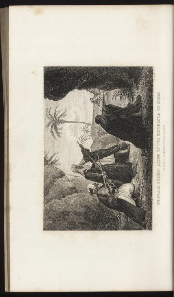 An illustration from Evidence of the truth of the Christian religion : derived from the literal fulfilment of prophecy : particularly as illustrated by the history of the Jews, and by the discoveries of recent travellers, 1848, leaf 593