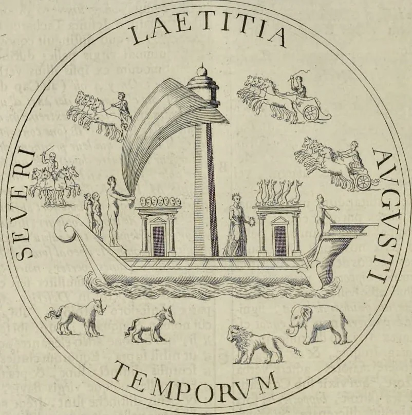 An illustration from Novus thesaurus antiquitatum romanarum, 1735, leaf 115