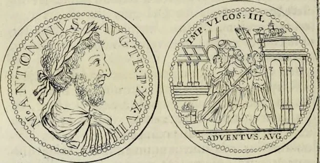 An illustration from Novus thesaurus antiquitatum romanarum, 1735, leaf 135