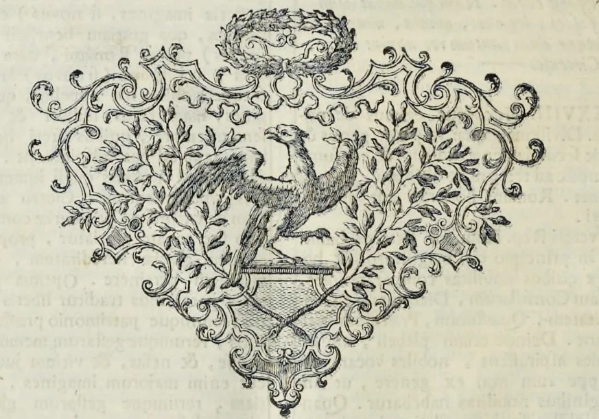 An illustration from Novus thesaurus antiquitatum romanarum, 1735, leaf 561