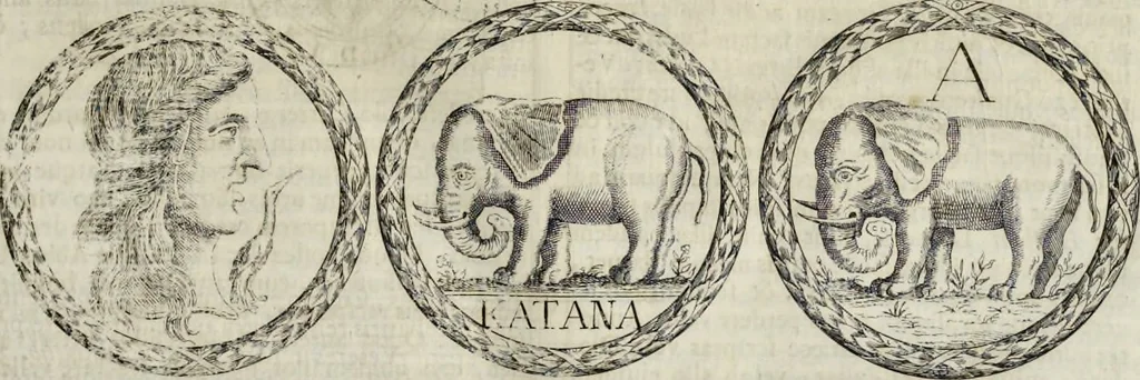 An illustration from Novus thesaurus antiquitatum romanarum, 1735, leaf 64